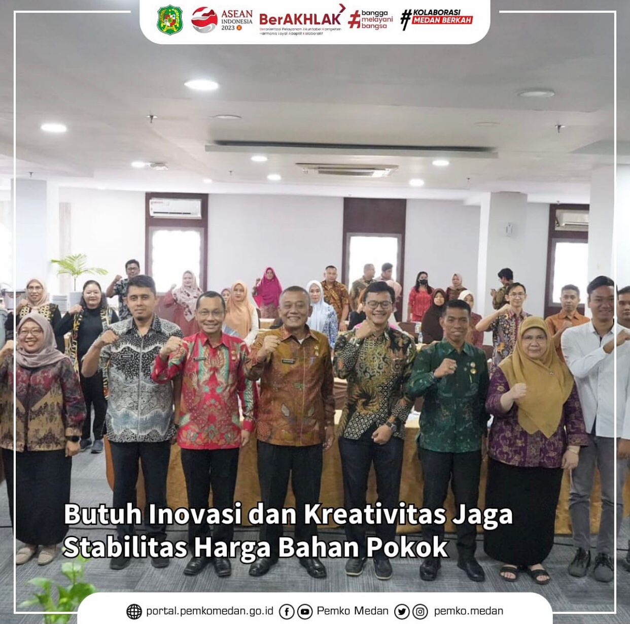 Seminar "Kajian Stabilitas Harga Bahan Pokok di Kota Medan" 